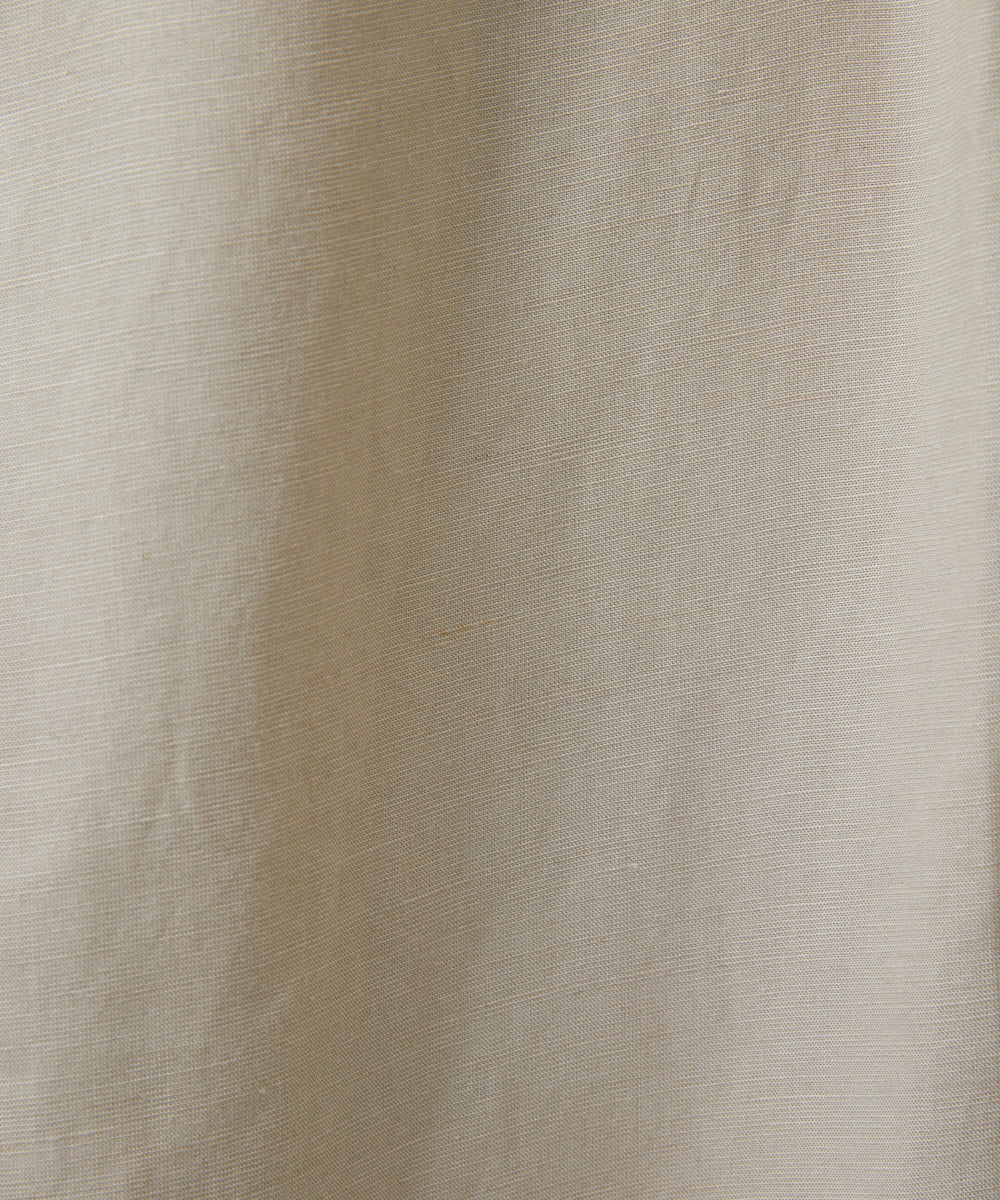 PHLGD31290 GEORGES RECH(小さいサイズ)(メゾン ドゥ サンク)  [セットアップ対応]フレンチリネンハシゴレースワイドパンツ ベージュ