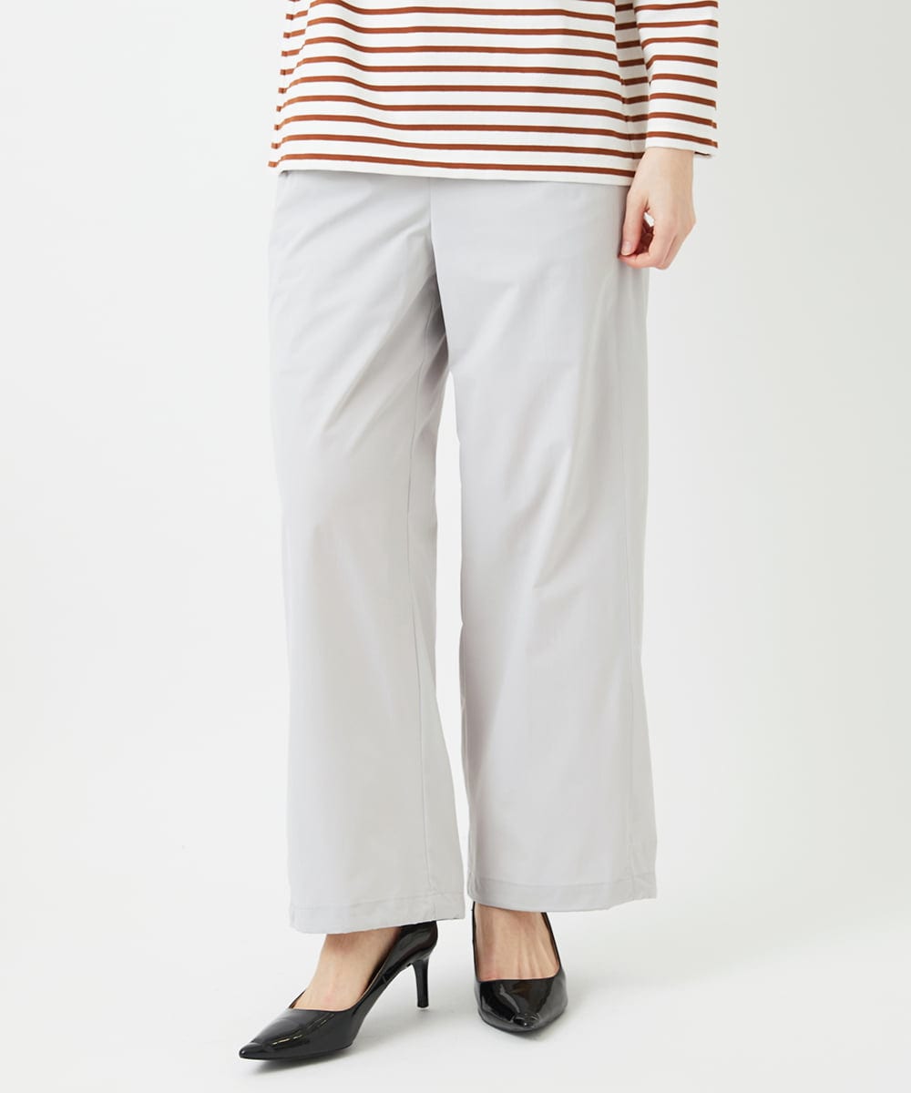 PHLGE40330 GEORGES RECH(小さいサイズ)(メゾン ドゥ サンク)  [セットアップ対応]4WAYタフタトラックパンツ ライトグレー