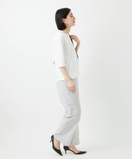 PHLGE40330 GEORGES RECH(小さいサイズ)(メゾン ドゥ サンク)  [セットアップ対応]4WAYタフタトラックパンツ ライトグレー