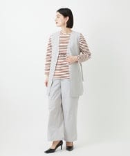 PHLGE40330 GEORGES RECH(小さいサイズ)(メゾン ドゥ サンク)  [セットアップ対応]4WAYタフタトラックパンツ ライトグレー