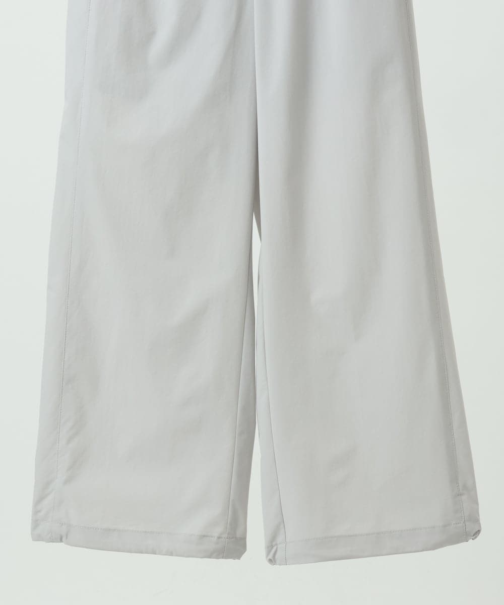 PHLGE40330 GEORGES RECH(小さいサイズ)(メゾン ドゥ サンク)  [セットアップ対応]4WAYタフタトラックパンツ ライトグレー