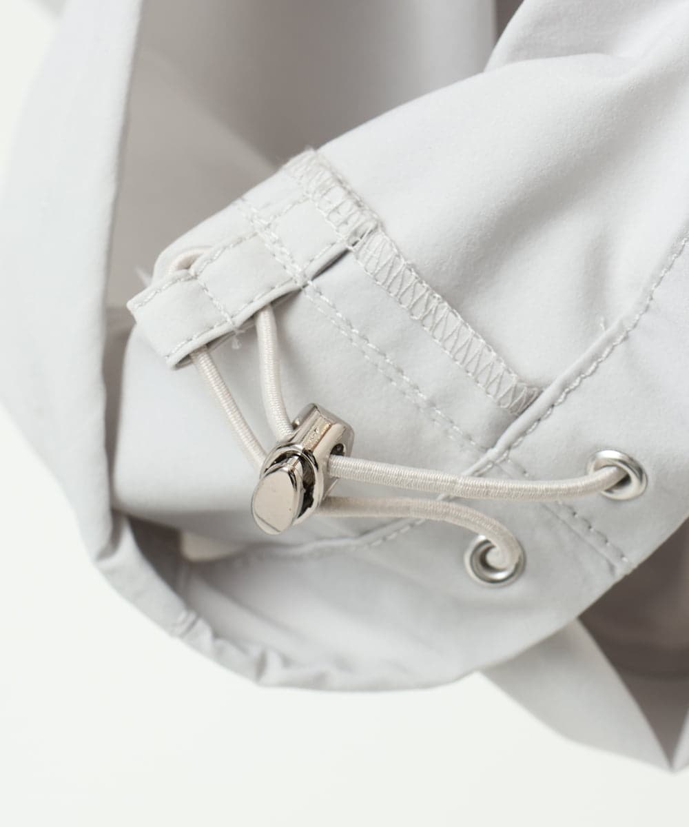 PHLGE40330 GEORGES RECH(小さいサイズ)(メゾン ドゥ サンク)  [セットアップ対応]4WAYタフタトラックパンツ ライトグレー