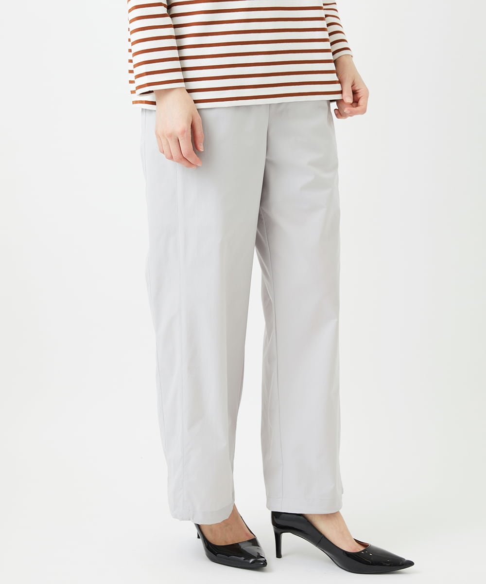 PHLGE40330 GEORGES RECH(小さいサイズ)(メゾン ドゥ サンク)  [セットアップ対応]4WAYタフタトラックパンツ ライトグレー