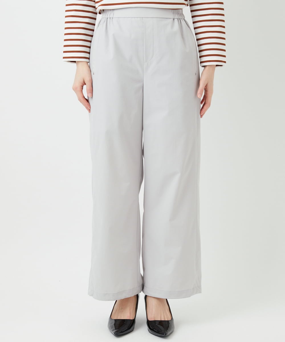 PHLGE40330 GEORGES RECH(小さいサイズ)(メゾン ドゥ サンク)  [セットアップ対応]4WAYタフタトラックパンツ ライトグレー