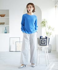 PHLGE40330 GEORGES RECH(小さいサイズ)(メゾン ドゥ サンク)  [セットアップ対応]4WAYタフタトラックパンツ ライトグレー