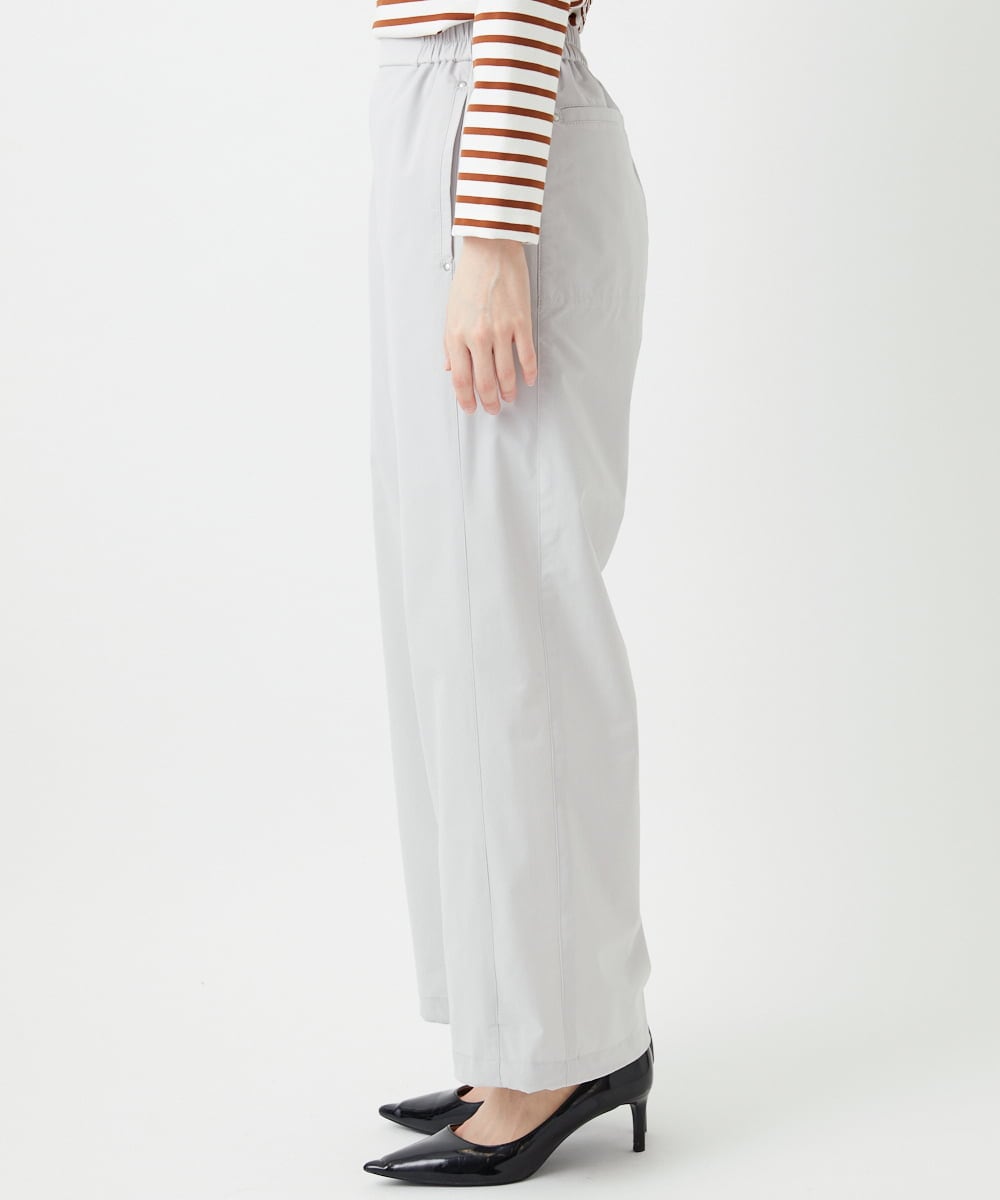 PHLGE40330 GEORGES RECH(小さいサイズ)(メゾン ドゥ サンク)  [セットアップ対応]4WAYタフタトラックパンツ ライトグレー