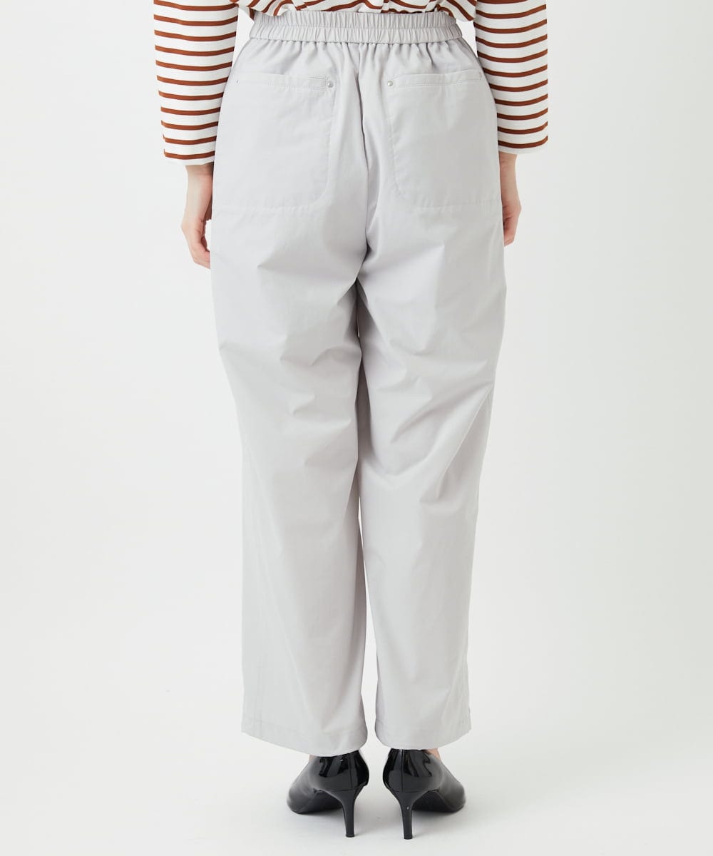 PHLGE40330 GEORGES RECH(小さいサイズ)(メゾン ドゥ サンク)  [セットアップ対応]4WAYタフタトラックパンツ ライトグレー