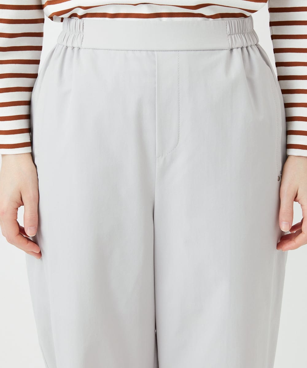 PHLGE40330 GEORGES RECH(小さいサイズ)(メゾン ドゥ サンク)  [セットアップ対応]4WAYタフタトラックパンツ ライトグレー