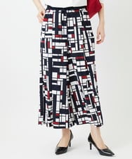 PHLGE42390 GEORGES RECH(小さいサイズ)(メゾン ドゥ サンク) トリコロールガウチョパンツ レッド