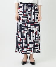 PHLGE42390 GEORGES RECH(小さいサイズ)(メゾン ドゥ サンク) トリコロールガウチョパンツ レッド