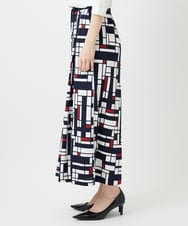 PHLGE42390 GEORGES RECH(小さいサイズ)(メゾン ドゥ サンク) トリコロールガウチョパンツ レッド