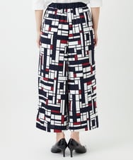 PHLGE42390 GEORGES RECH(小さいサイズ)(メゾン ドゥ サンク) トリコロールガウチョパンツ レッド