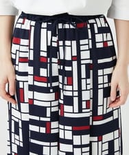 PHLGE42390 GEORGES RECH(小さいサイズ)(メゾン ドゥ サンク) トリコロールガウチョパンツ レッド