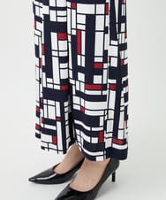 PHLGE42390 GEORGES RECH(小さいサイズ)(メゾン ドゥ サンク) トリコロールガウチョパンツ レッド