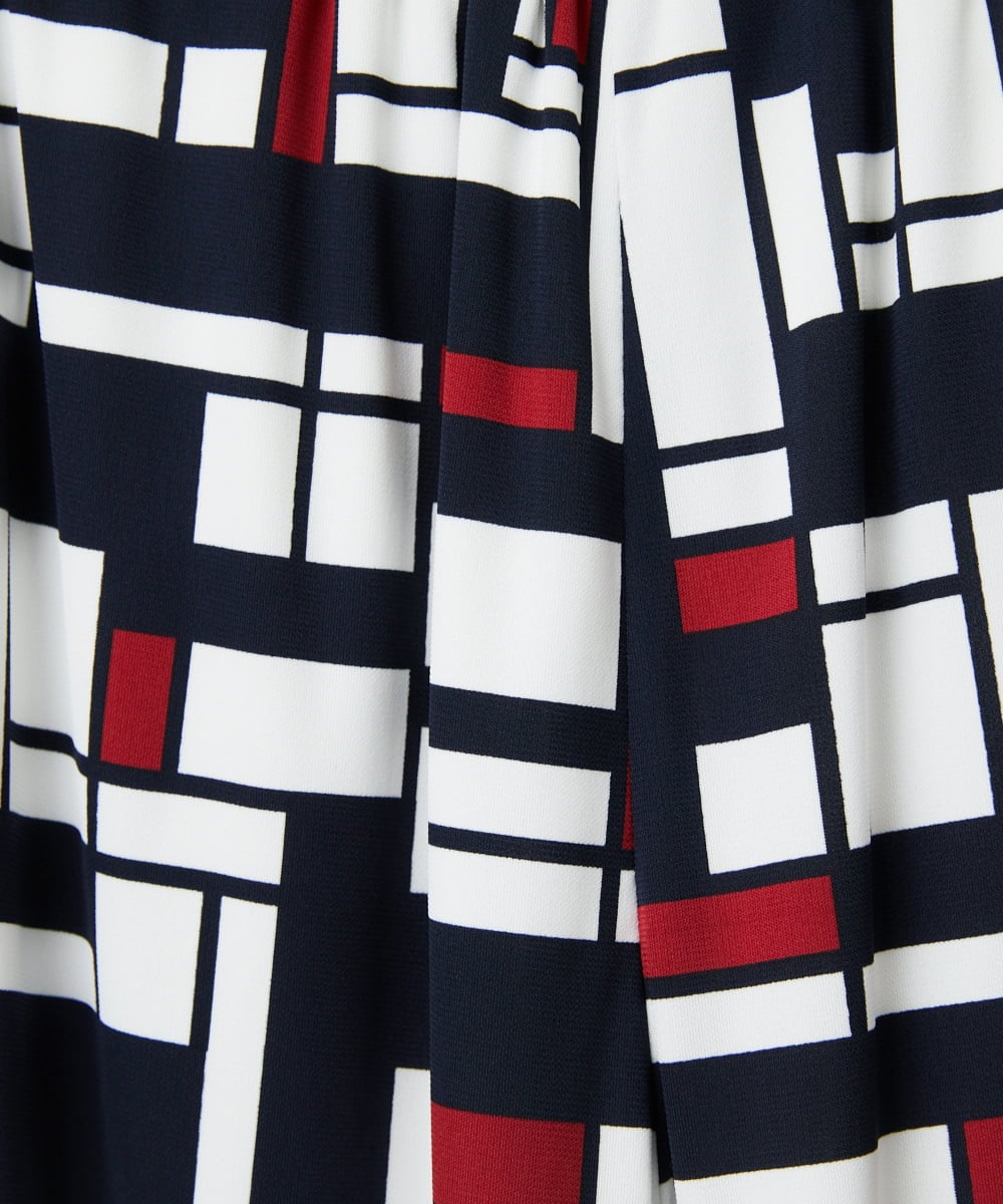 PHLGE42390 GEORGES RECH(小さいサイズ)(メゾン ドゥ サンク) トリコロールガウチョパンツ レッド