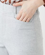 PHLGE52250 GEORGES RECH(小さいサイズ)(メゾン ドゥ サンク) シェルタリングドライオックスワイドパンツ ライトグレー