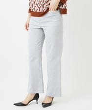 PHLGE52250 GEORGES RECH(小さいサイズ)(メゾン ドゥ サンク) シェルタリングドライオックスワイドパンツ ライトグレー