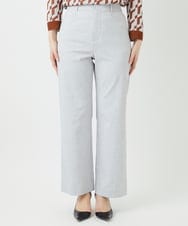 PHLGE52250 GEORGES RECH(小さいサイズ)(メゾン ドゥ サンク) シェルタリングドライオックスワイドパンツ ライトグレー