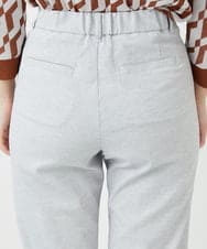 PHLGE52250 GEORGES RECH(小さいサイズ)(メゾン ドゥ サンク) シェルタリングドライオックスワイドパンツ ライトグレー