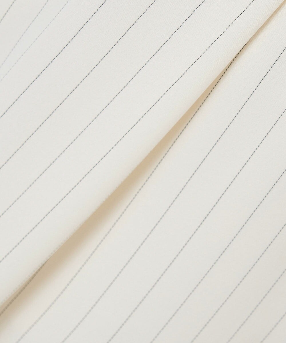 PHLGQ48230 GEORGES RECH(小さいサイズ)(メゾン ドゥ サンク) 【セットアップ対応】ピンストライプワイドパンツ ネイビー