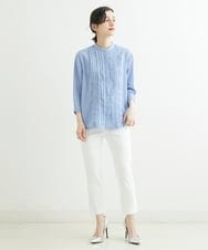 PHLGS12230 GEORGES RECH(小さいサイズ)(メゾン ドゥ サンク) [日本製/速乾]シェルタリングドライオックステーパードパンツ オレンジ