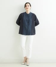 PHLGS12230 GEORGES RECH(小さいサイズ)(メゾン ドゥ サンク) [日本製/速乾]シェルタリングドライオックステーパードパンツ オレンジ