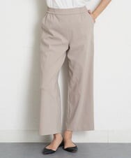 PHLGT52190 GEORGES RECH(小さいサイズ)(メゾン ドゥ サンク) ストレッチコットンリネンガウチョパンツ ベージュ
