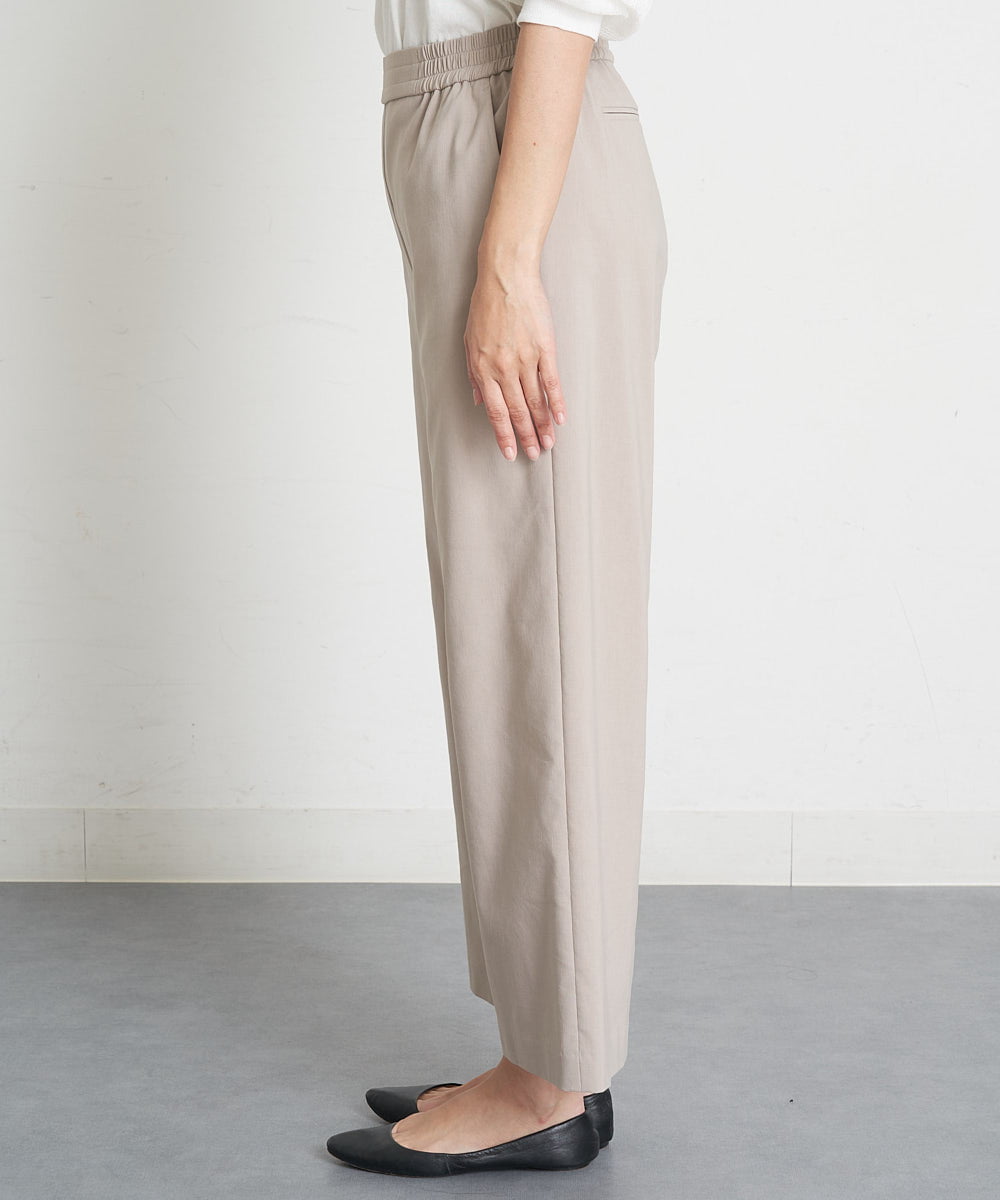 PHLGT52190 GEORGES RECH(小さいサイズ)(メゾン ドゥ サンク) ストレッチコットンリネンガウチョパンツ ベージュ