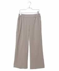 PHLGT52190 GEORGES RECH(小さいサイズ)(メゾン ドゥ サンク) ストレッチコットンリネンガウチョパンツ ベージュ
