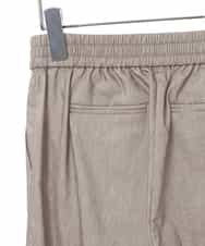 PHLGT52190 GEORGES RECH(小さいサイズ)(メゾン ドゥ サンク) ストレッチコットンリネンガウチョパンツ ベージュ