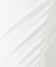 PHLGV41210 GEORGES RECH(小さいサイズ)(メゾン ドゥ サンク)  [日本製]スリムテーパードセンタープレスパンツ ホワイト