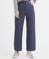 PHLGW49230 GEORGES RECH(小さいサイズ)(メゾン ドゥ サンク)  [日本製]ドライオックスストレッチストレートパンツ ネイビー