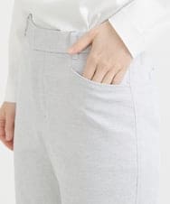PHLGW49230 GEORGES RECH(小さいサイズ)(メゾン ドゥ サンク)  [日本製]ドライオックスストレッチストレートパンツ ライトグレー