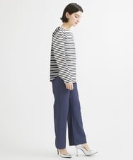 PHLGW49230 GEORGES RECH(小さいサイズ)(メゾン ドゥ サンク)  [日本製]ドライオックスストレッチストレートパンツ ライトグレー