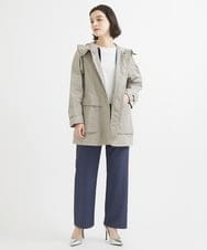 PHLGW49230 GEORGES RECH(小さいサイズ)(メゾン ドゥ サンク)  [日本製]ドライオックスストレッチストレートパンツ ライトグレー