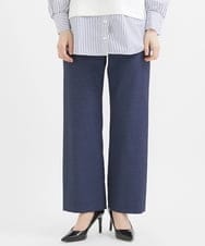 PHLGW49230 GEORGES RECH(小さいサイズ)(メゾン ドゥ サンク)  [日本製]ドライオックスストレッチストレートパンツ ライトグレー