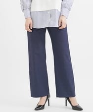 PHLGW49230 GEORGES RECH(小さいサイズ)(メゾン ドゥ サンク)  [日本製]ドライオックスストレッチストレートパンツ ライトグレー