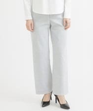 PHLGW49230 GEORGES RECH(小さいサイズ)(メゾン ドゥ サンク)  [日本製]ドライオックスストレッチストレートパンツ ライトグレー