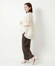 PHLHD42390 GEORGES RECH(小さいサイズ)(メゾン ドゥ サンク)  [セットアップ対応]ラッセルレースイージーパンツ アイボリー