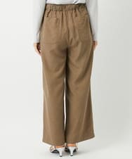 PHLHE70230 GEORGES RECH(小さいサイズ)(メゾン ドゥ サンク) リネン混リラックスワイドパンツ ベージュ