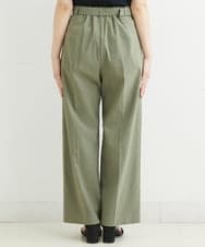 PHLHT01230 GEORGES RECH(小さいサイズ)(メゾン ドゥ サンク) [セットアップ対応]スマッシュリネンストレートパンツ カーキ