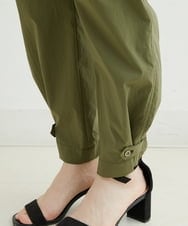 PHLHT17270 GEORGES RECH(小さいサイズ)(メゾン ドゥ サンク) タスランストレッチカーゴパンツ カーキ