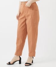 PHLHW12270 GEORGES RECH(小さいサイズ)(メゾン ドゥ サンク)  [日本製]シャンブレーツイルパンツ ライトグレー