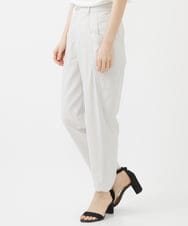 PHLHW12270 GEORGES RECH(小さいサイズ)(メゾン ドゥ サンク)  [日本製]シャンブレーツイルパンツ ライトグレー