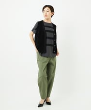 PHLJB33250 GEORGES RECH(小さいサイズ)(メゾン ドゥ サンク) バレルレックテーパードパンツ ベージュ