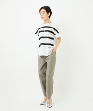 PHLJB33250 GEORGES RECH(小さいサイズ)(メゾン ドゥ サンク) バレルレックテーパードパンツ ベージュ