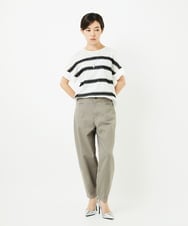 PHLJB33250 GEORGES RECH(小さいサイズ)(メゾン ドゥ サンク) バレルレックテーパードパンツ ベージュ
