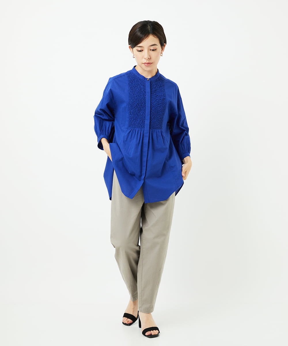 PHLJB33250 GEORGES RECH(小さいサイズ)(メゾン ドゥ サンク) バレルレックテーパードパンツ ベージュ