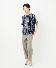 PHLJB33250 GEORGES RECH(小さいサイズ)(メゾン ドゥ サンク) バレルレックテーパードパンツ ベージュ