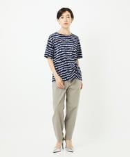 PHLJB33250 GEORGES RECH(小さいサイズ)(メゾン ドゥ サンク) バレルレックテーパードパンツ ベージュ